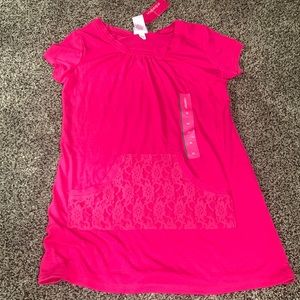 Kids pink shirt